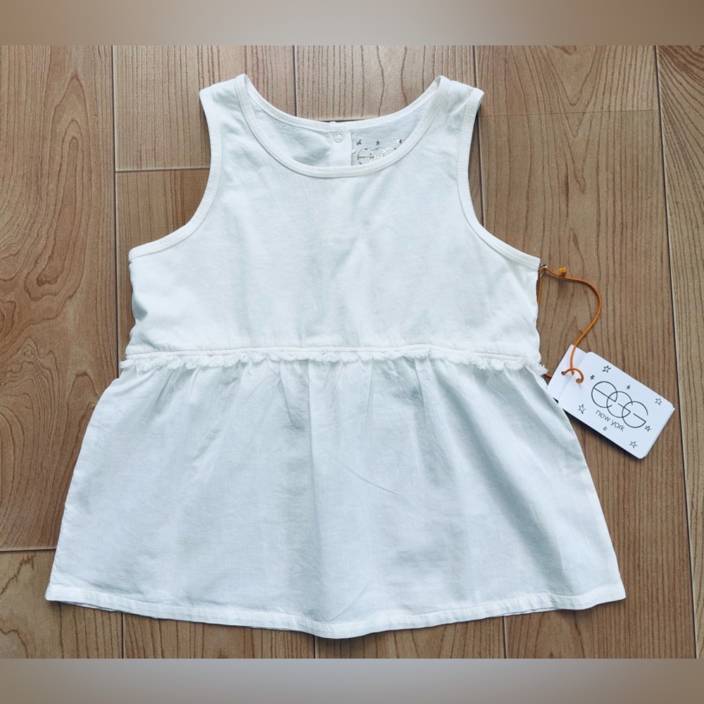 Egg by Susan Lazar Girls Makena Top